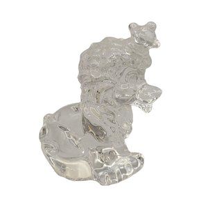 Princess House Crystal Treasures Lester Lion Figurine Rocking King of the Jungle